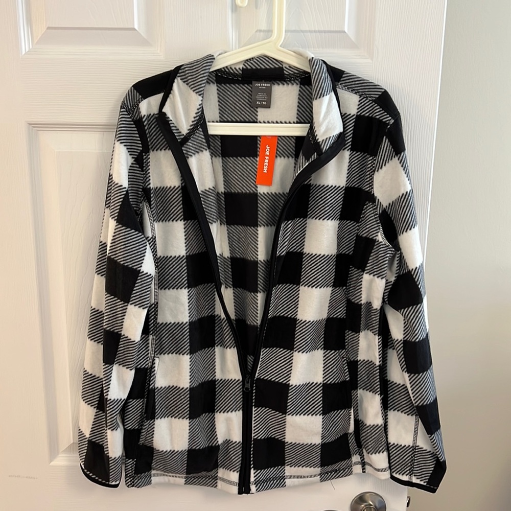 Joe Fresh Active Zip Up Jacket, NWT.